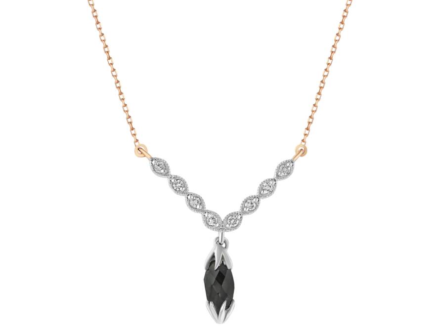 1,50 Karat Pırlantalı Trend Tasarım Kolye