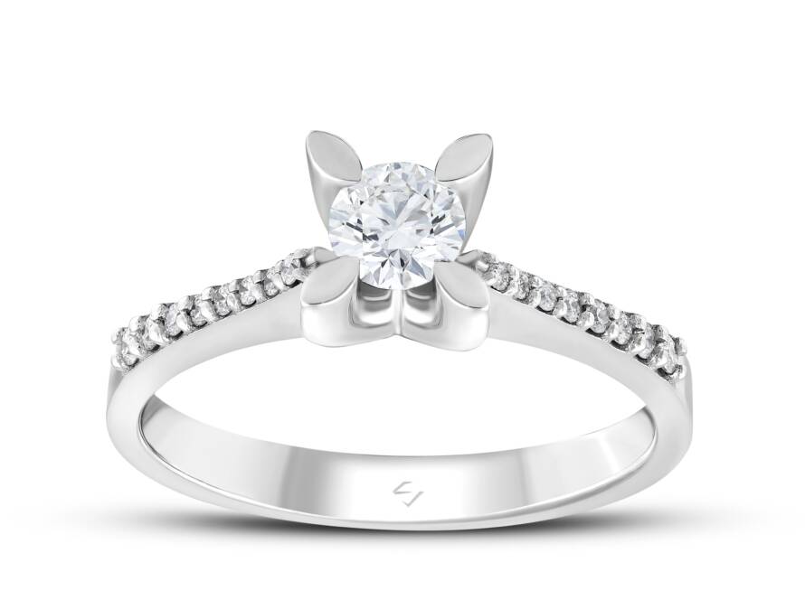 0,40 Karat Pırlanta Tektaş Yüzük