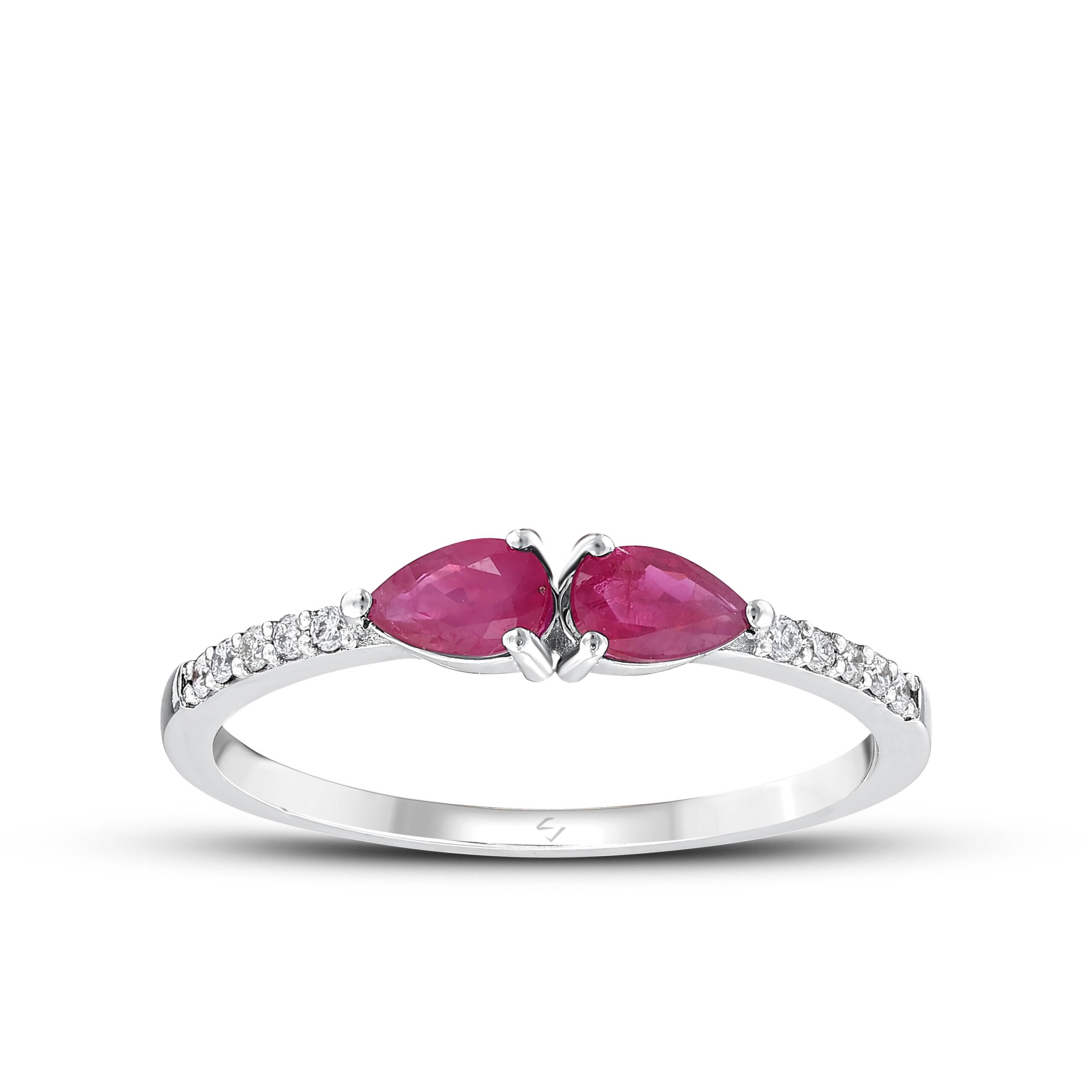 0,56 Karat Pırlantalı Trend Yüzük