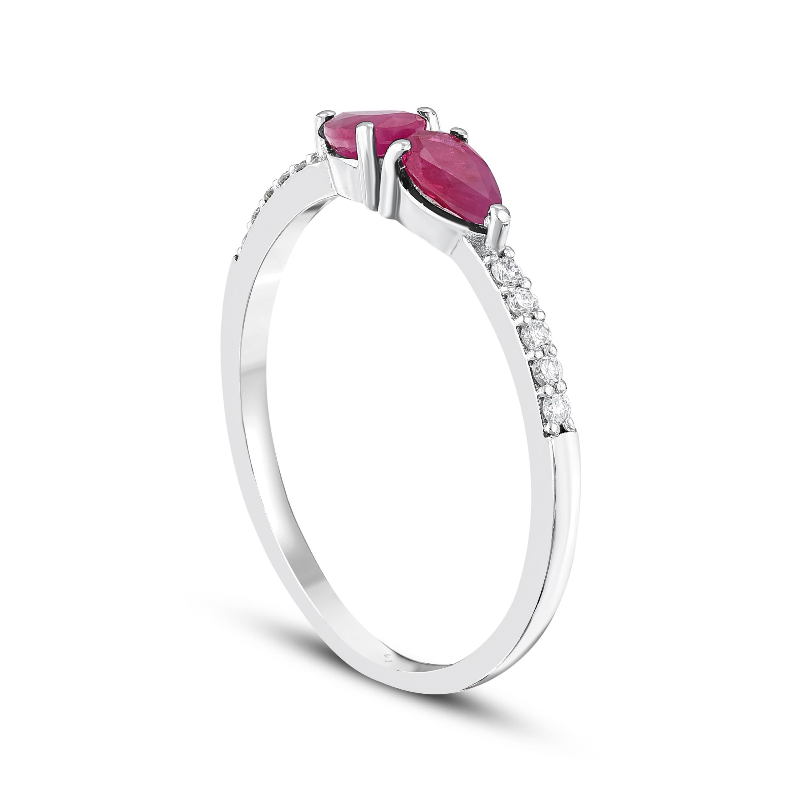 0,56 Karat Pırlantalı Trend Yüzük - Görsel 2