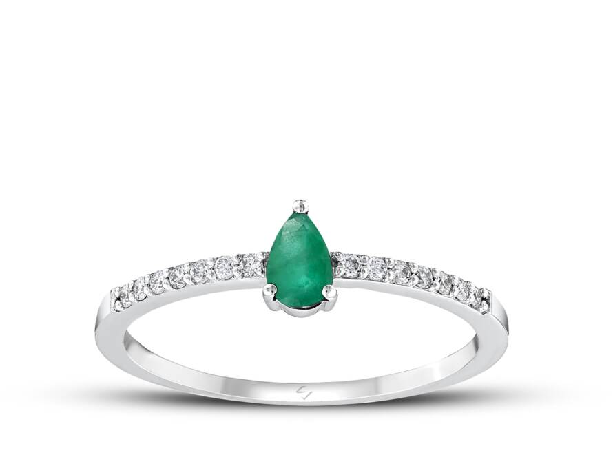 0,27 Karat Pırlantalı Trend Yüzük