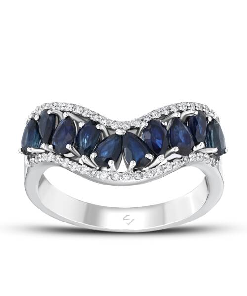 1,72 Karat Pırlantalı Trend Yüzük