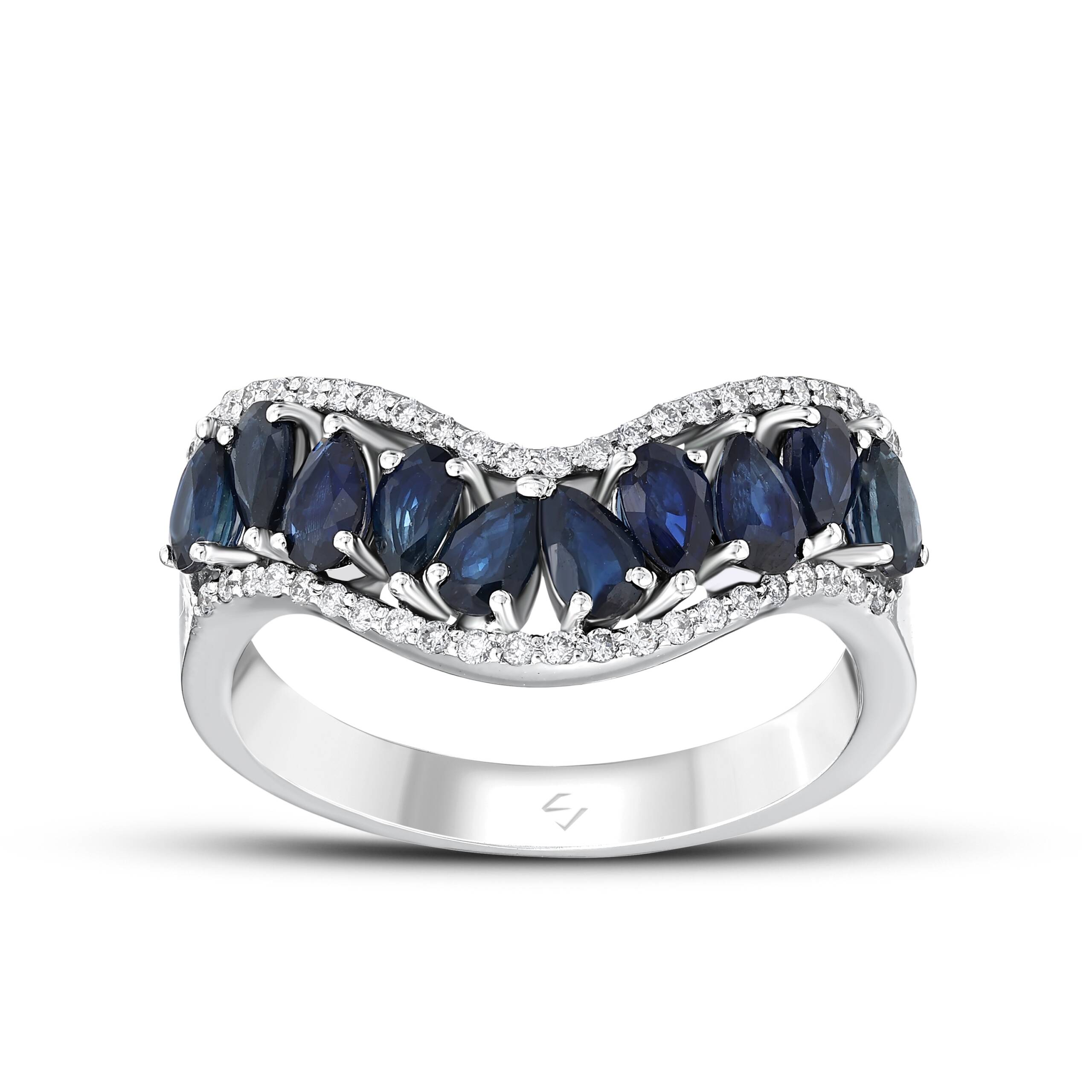 1,72 Karat Pırlantalı Trend Yüzük