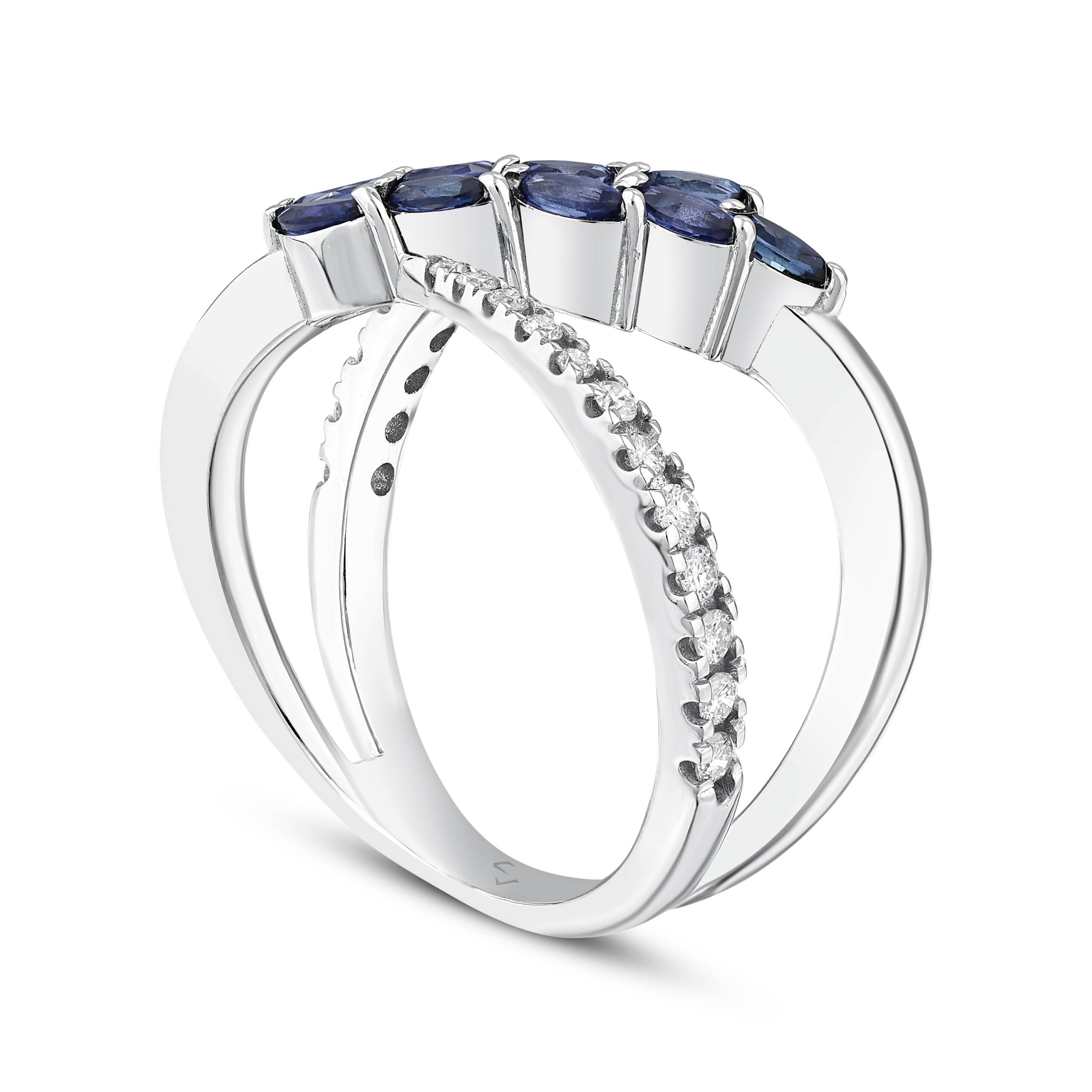 0,77 Karat Pırlantalı Trend Yüzük - Görsel 2