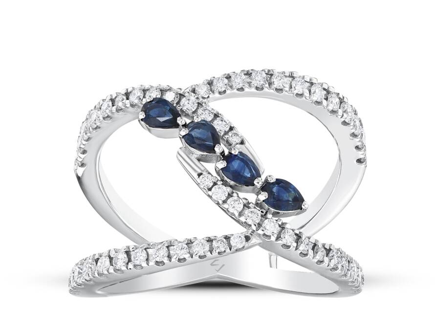 0,88 Karat Pırlantalı Trend Yüzük