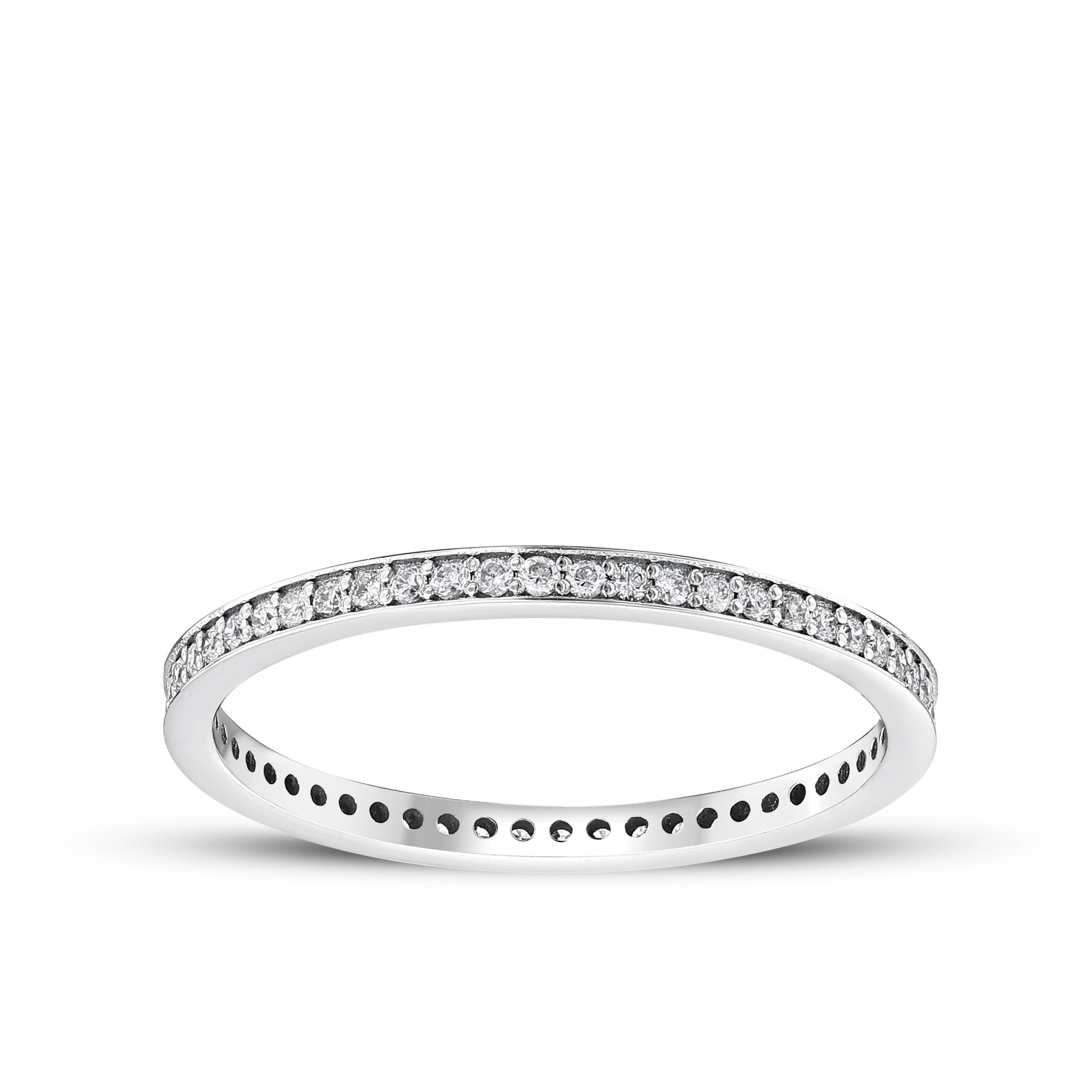 0,24 Karat Pırlanta Tamtur Yüzük - Görsel 2