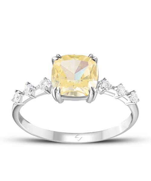 4,15 Karat Pırlantalı Renkli Taşlı Yüzük