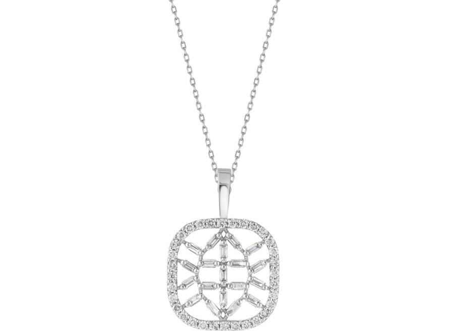 0,42 Karat Pırlanta Trend Tasarım Kolye